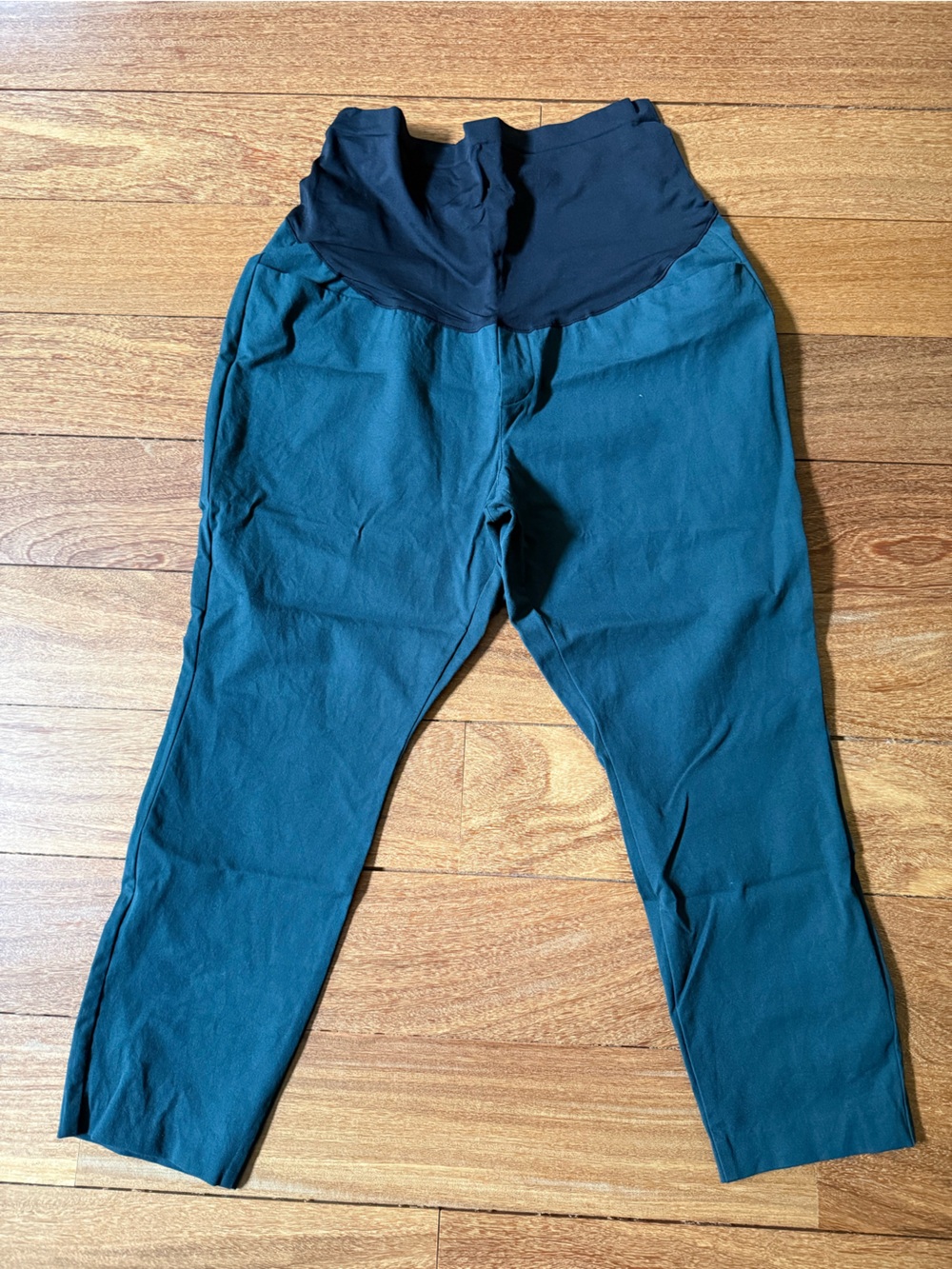 Old Navy Teal Pixie Cut Maternity Pants